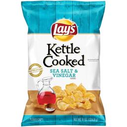 Lays Kettle Cooked Sea Salt & Vinegar